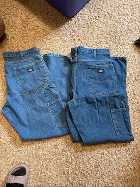2 PAIR Dickies Classic Carpenter Jeans